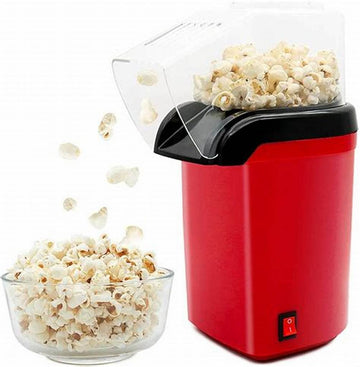Premium Mini Popcorn Machine – Quick, Healthy Oil-Free Popcorn in 3 Minutes with Easy One-Touch Operation | #1 Trusted Choice