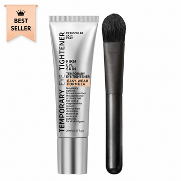 Instant Eye Tightener with Brush - Removes Eye Bags, Puffiness, Dark Circles & Fine Lines