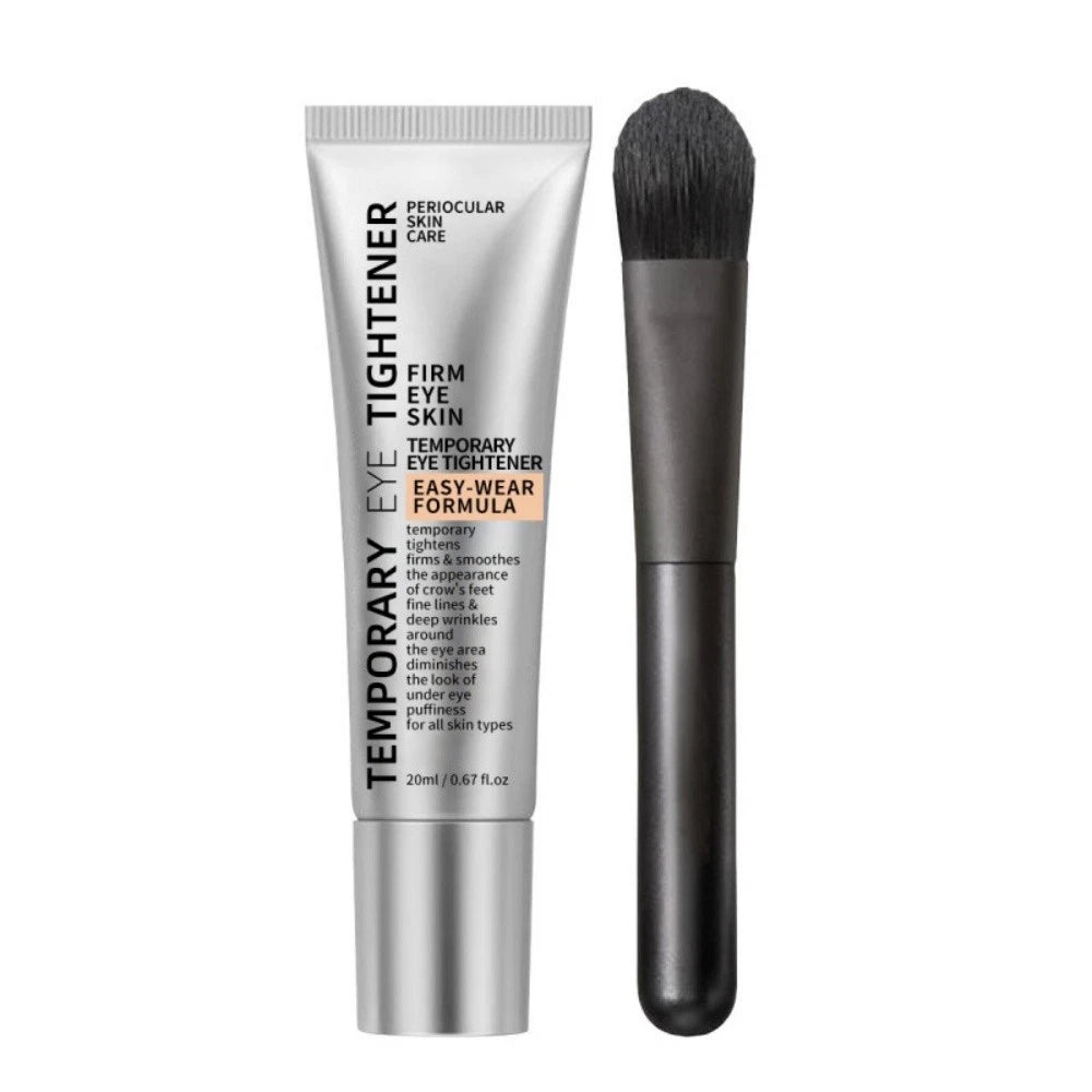 Temporary Eye Tightener with Brush, Eye Tightening Cream Instant, Instant Eye Bag Tightener, Dark Circles Under Eye Remover, Reduce Fine Lines and Wrinkles